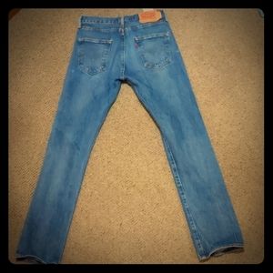 Levi's 501 straight leg classic jeans